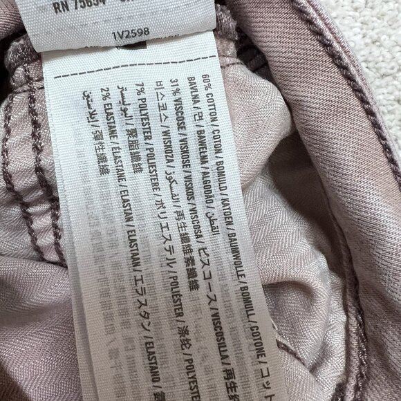 Abercrombie & Fitch Jeans Harper Super Skinny Pink Pockets Women’s Size 2 - Picture 7 of 12